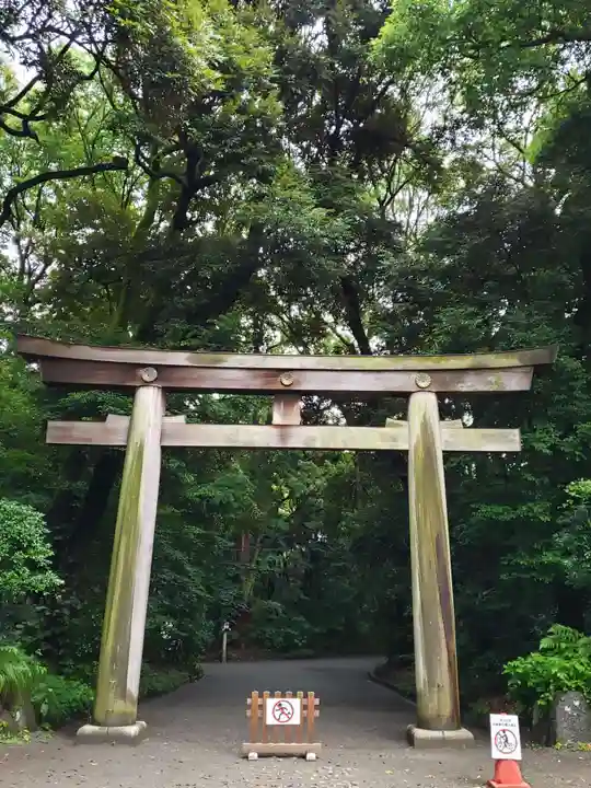 明治神宮の鳥居