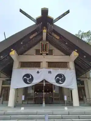 帯廣神社の本殿・本堂