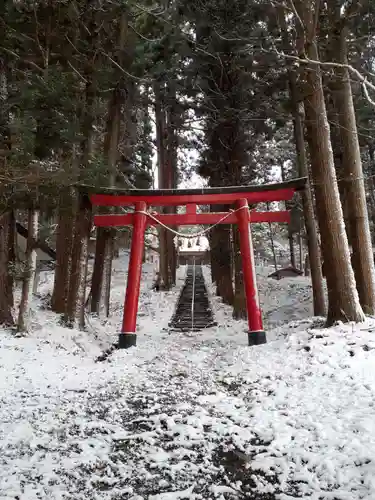 玉崎駒形神社の鳥居