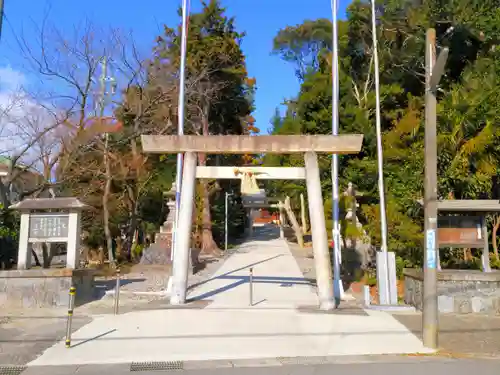 神明社（榎戸神明社）の鳥居