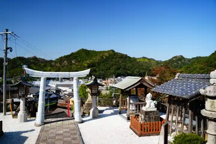 陶山神社の鳥居