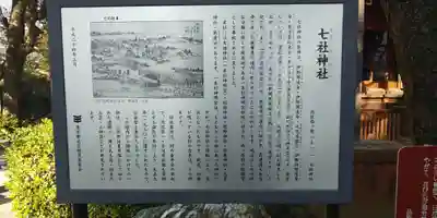 七社神社の歴史