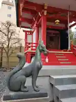 瘡守稲荷(清岸寺境内社)の本殿・本堂