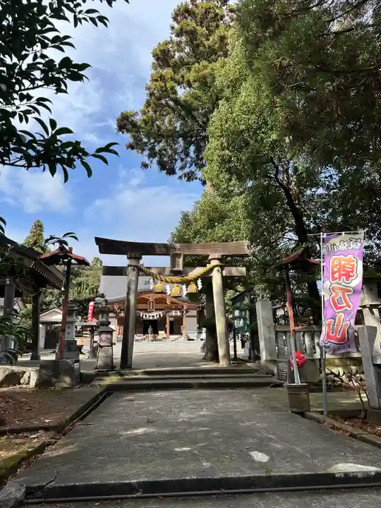 姉倉比賣神社の鳥居