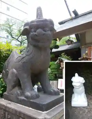 芝大神宮の狛犬