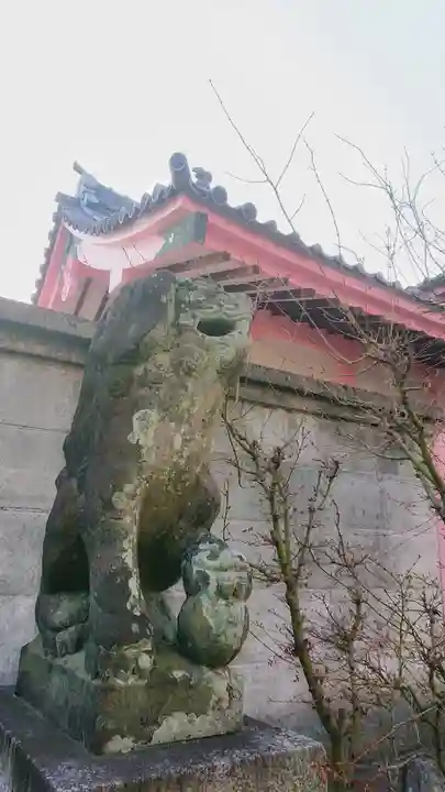 神明社(草部神明社)の狛犬