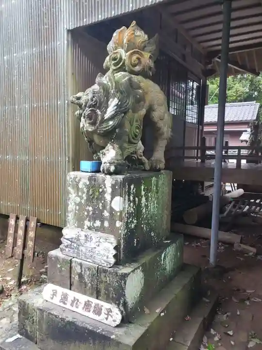 八坂社 (富来神社) の狛犬