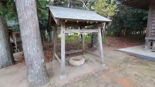 太田神社の手水舎