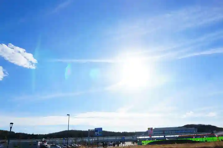 飯玉神社の景色