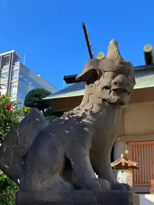 芝大神宮の狛犬