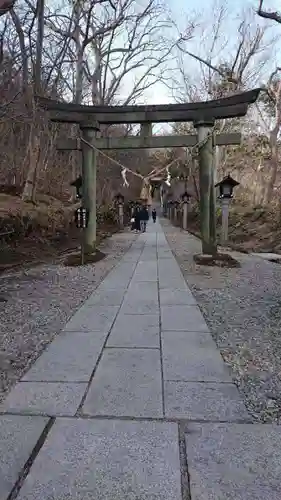 那須温泉神社の鳥居