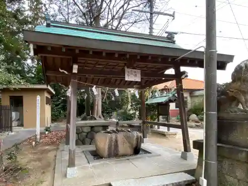 都波岐奈加等神社の手水舎