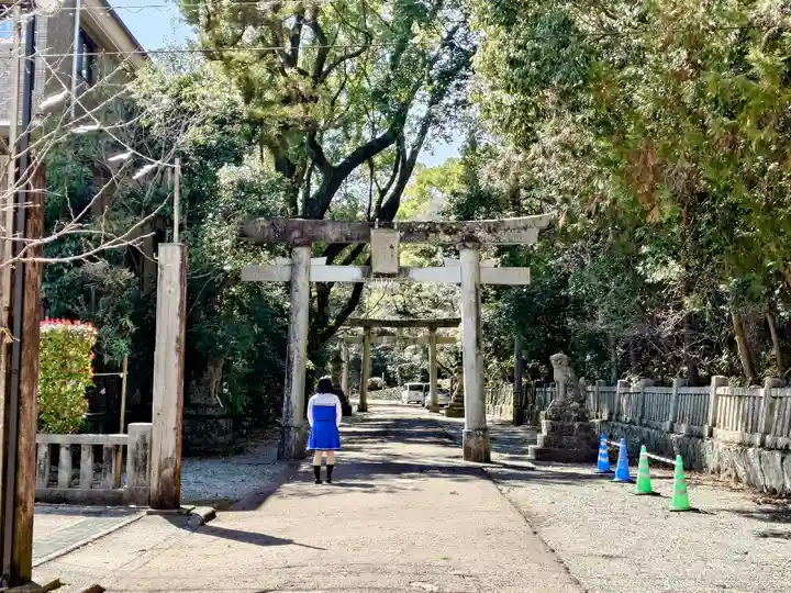 潮江天満宮の鳥居