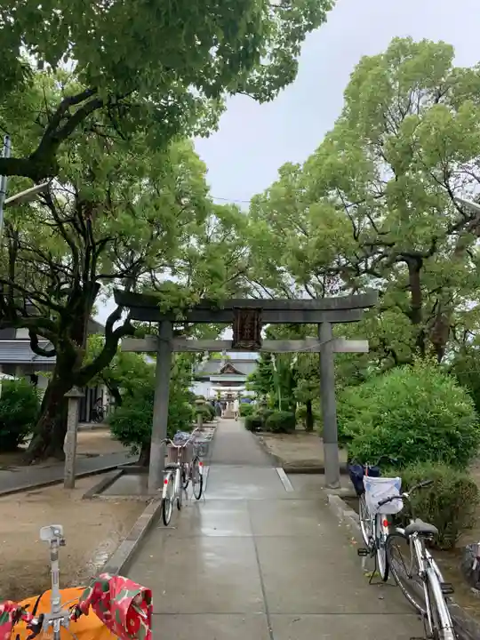 佐奈部神社の鳥居