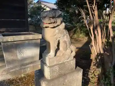八幡神社の狛犬
