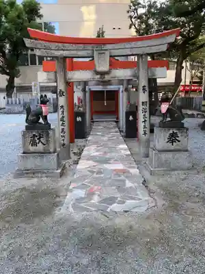 警固神社の鳥居