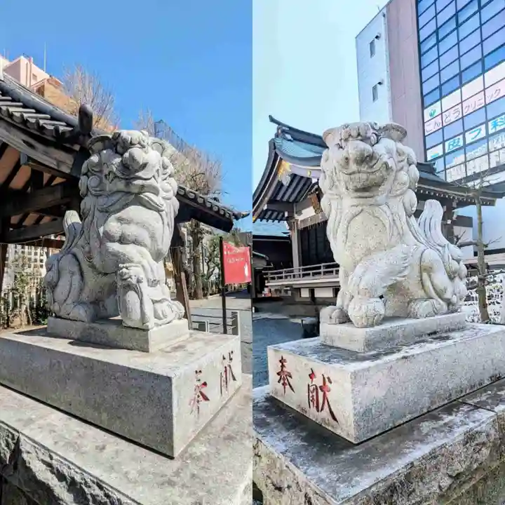 柏神社の狛犬