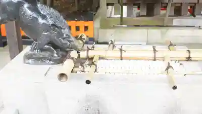 護王神社の手水舎