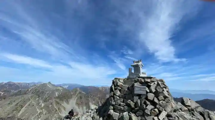 穂高神社嶺宮(長野県)