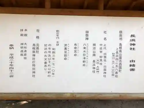 長浜神社の歴史