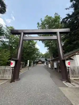 旭川神社の鳥居