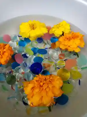 白金氷川神社の手水舎