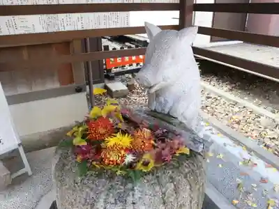 護王神社の手水舎