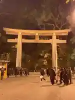 明治神宮の鳥居