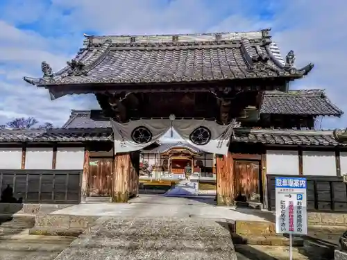 龍泉寺の山門