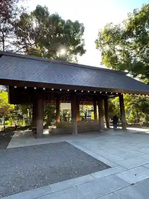 靖國神社の手水舎