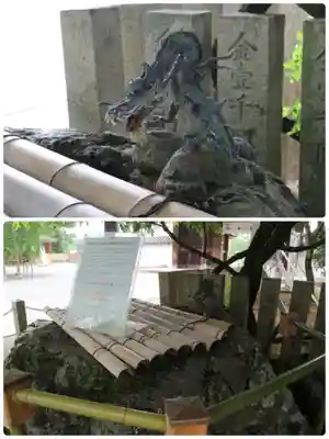 多田神社の手水舎