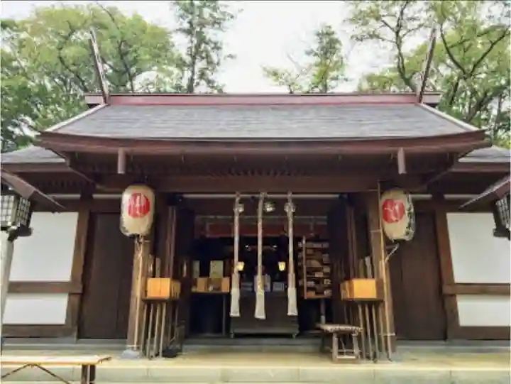 代田八幡神社の本殿・本堂