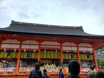 伏見稲荷大社の本殿・本堂