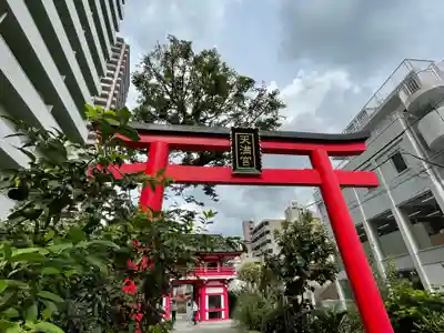 成子天神社の鳥居