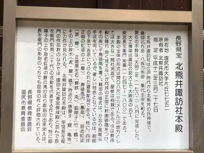 北熊井諏訪社(長野県)