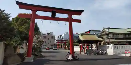 東京羽田 穴守稲荷神社の鳥居