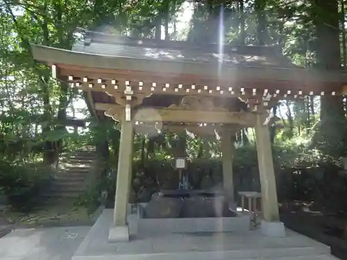 富士山東口本宮 冨士浅間神社の手水