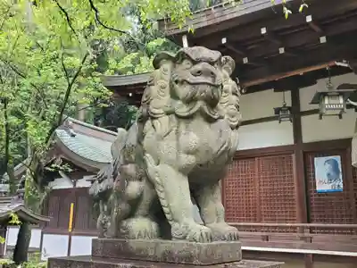 保久良神社の狛犬