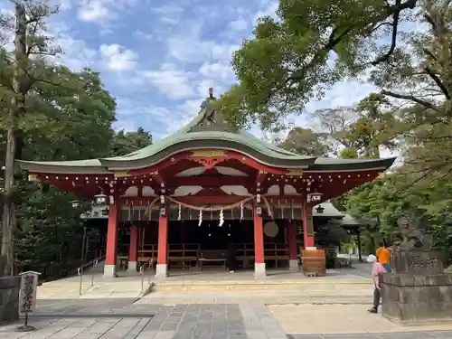 越ヶ谷久伊豆神社の本殿