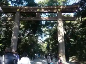 明治神宮の鳥居
