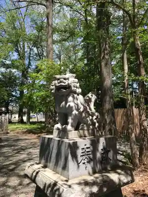 旭川神社の狛犬