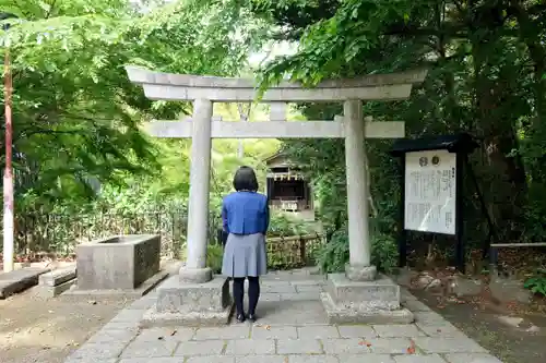 青葉神社の鳥居