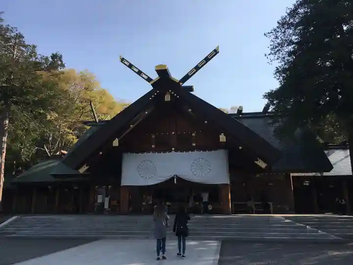 北海道神宮の本殿・本堂