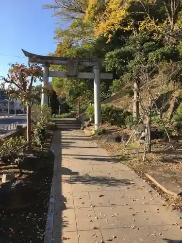 足利織姫神社の鳥居