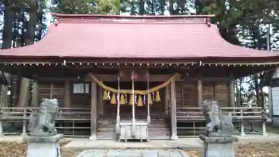 松澤神社の本殿・本堂