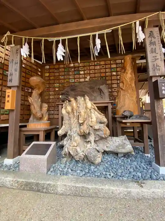 護王神社の狛犬