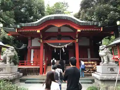 自由が丘熊野神社の本殿・本堂