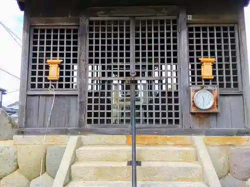 白山社（井堀）の本殿・本堂