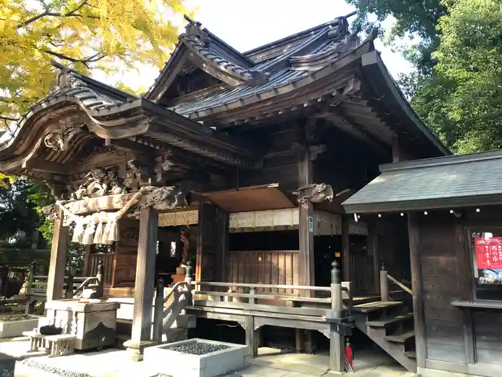 田無神社の本殿・本堂