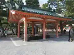 平安神宮の手水